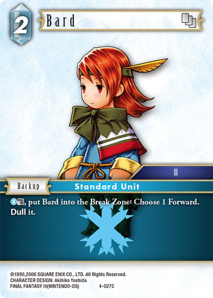 Bard - 4-027C - Opus IV - Foil - Card Cavern