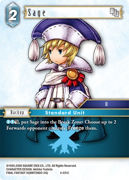 Sage - 4-031C - Opus IV - Foil - Card Cavern