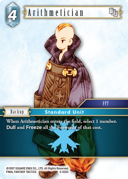 Arithmetician - 4-032C - Opus IV - Card Cavern