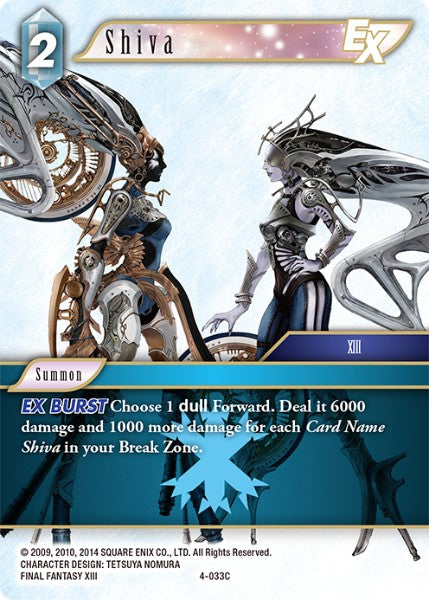 Shiva - 4-033C - Opus IV - Foil - Card Cavern