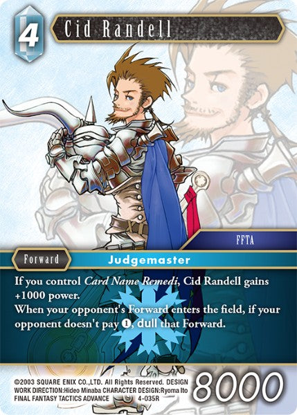 Cid Randell - 4-035R - Opus IV - Foil - Card Cavern