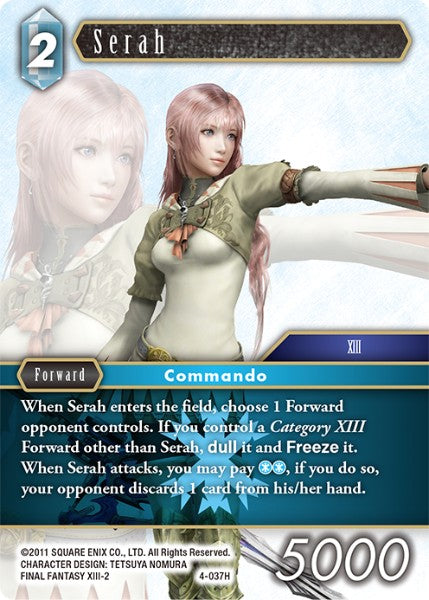 Serah - 4-037H - Opus IV - Foil - Card Cavern
