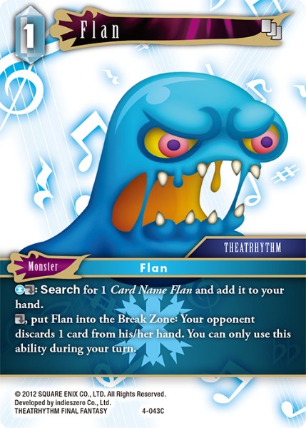 Flan - 4-043C - Opus IV - Foil - Card Cavern