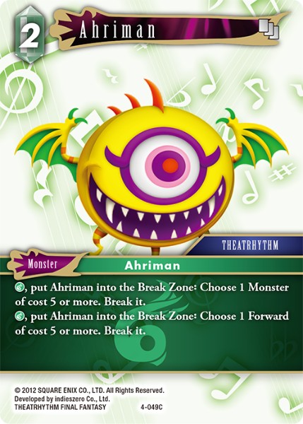 Ahriman - 4-049C - Opus IV - Card Cavern