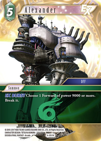 Alexander - 4-051H - Opus IV - Card Cavern