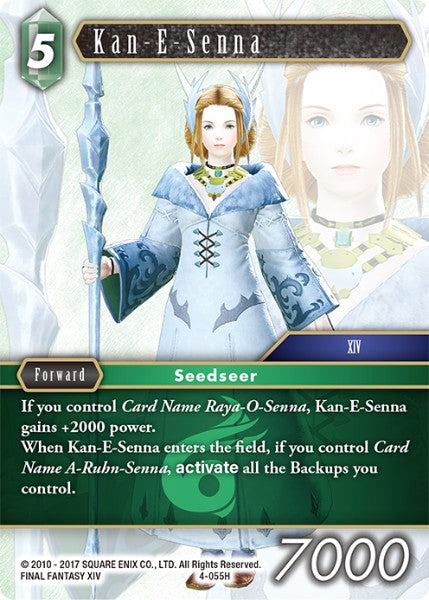 Kan-E-Senna - 4-055H - Opus IV - Foil - Card Cavern