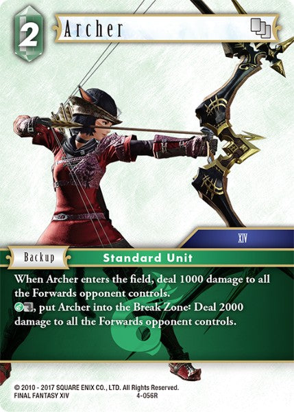 Archer - 4-056R - Opus IV - Card Cavern
