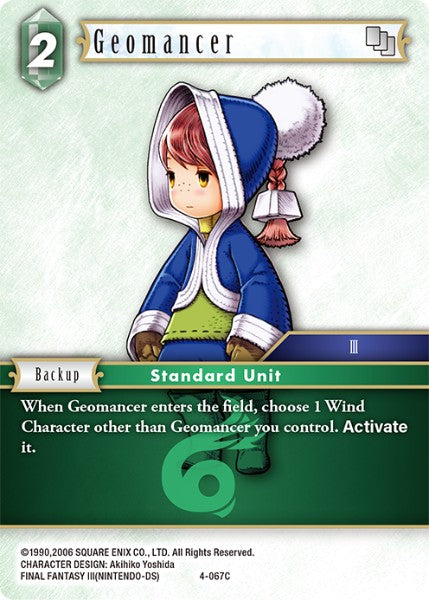 Geomancer - 4-067C - Opus IV - Card Cavern