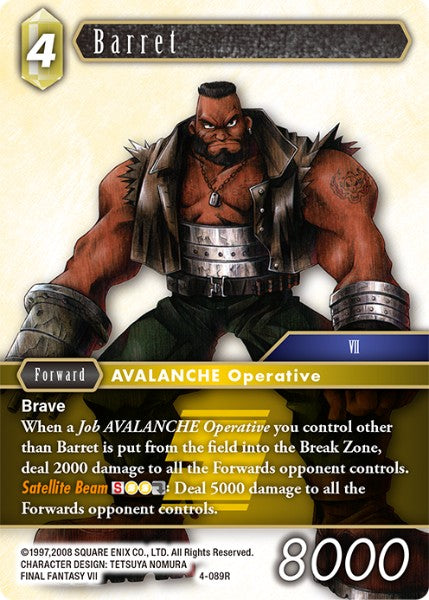 Barret - 4-089R - Opus IV - Foil - Card Cavern