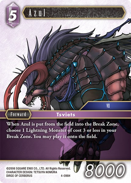 Azul - 4-098H - Opus IV - Foil - Card Cavern