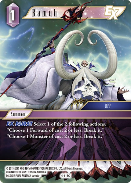 Ramuh - 4-116C - Opus IV - Foil - Card Cavern