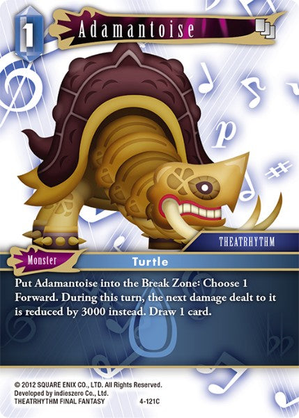 Adamantoise - 4-121C - Opus IV - Foil - Card Cavern
