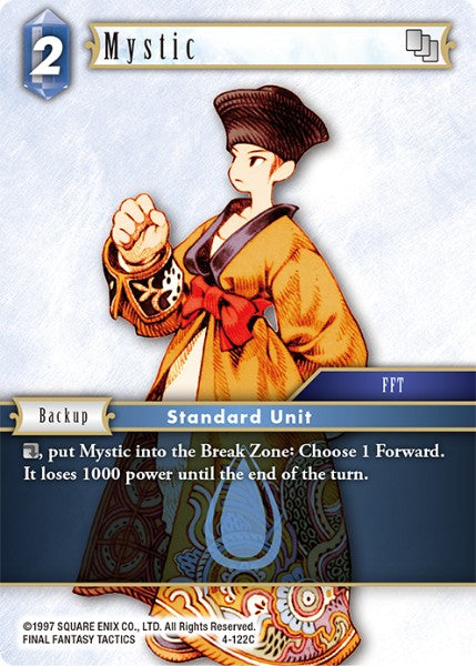 Mystic - 4-122C - Opus IV - Foil - Card Cavern