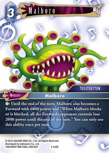 Malboro - 4-142R - Opus IV - Card Cavern