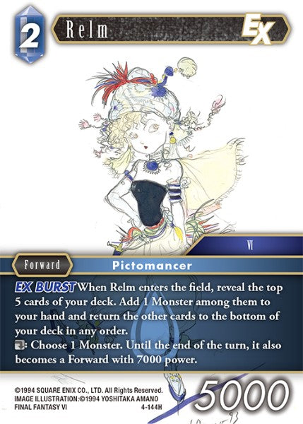 Relm - 4-144H - Opus IV - Card Cavern