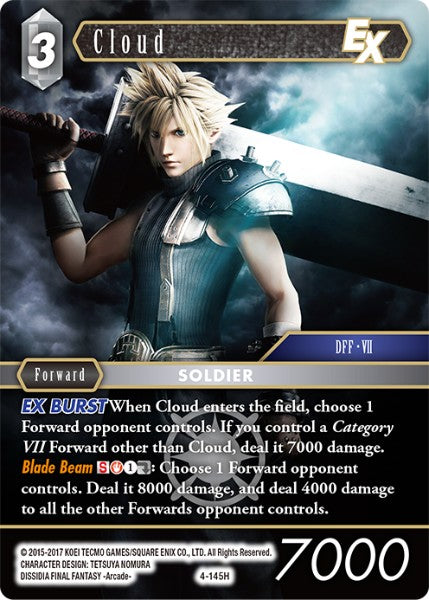 Cloud - 4-145H - Opus IV - Foil - Card Cavern