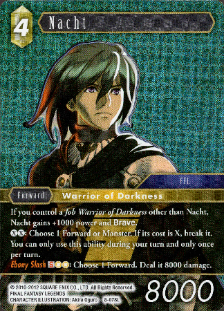 Nacht - 8-078L - Opus VIII - Foil - Card Cavern