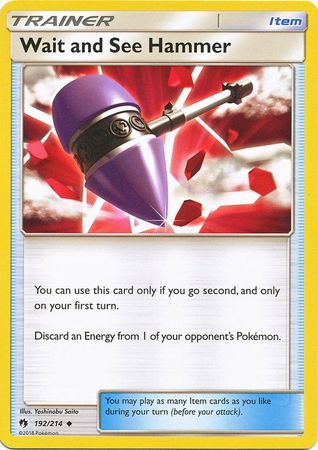 Wait and See Hammer - 192/214 - Lost Thunder - Card Cavern
