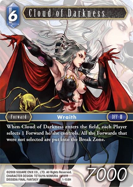 Cloud of Darkness - 1-158H - Opus I - Card Cavern