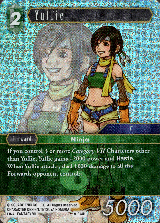 Yuffie - 8-064H - Opus VIII - Foil - Card Cavern