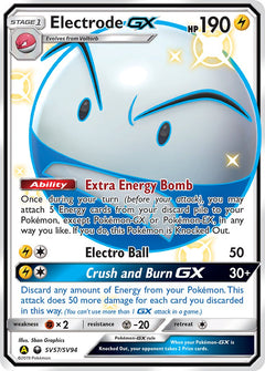 Electrode GX - SV57/SV94 - Hidden Fates - Holo - Card Cavern