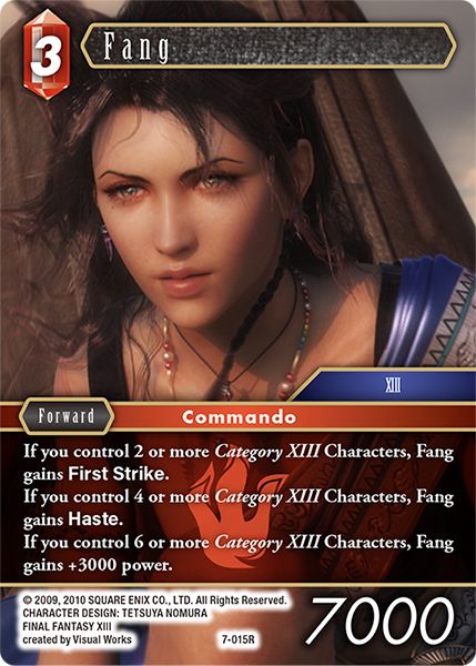 Fang - 7-015R - Opus VII - Card Cavern