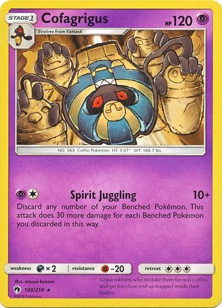 Cofagrigus - 100/214 - Lost Thunder - Card Cavern