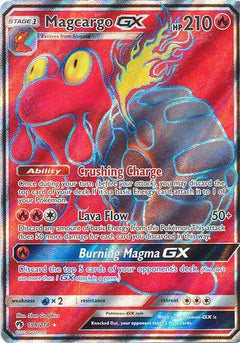 Magcargo GX Full Art - 198/214 - Lost Thunder - Holo - Card Cavern