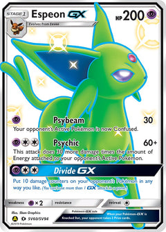 Espeon GX - SV60/SV94 - Hidden Fates - Holo - Card Cavern
