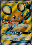 Dedenne GX Full Art - 195/214 - Unbroken Bonds - Holo - Card Cavern