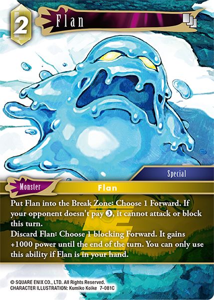 Flan - 7-081C - Opus VII - Card Cavern