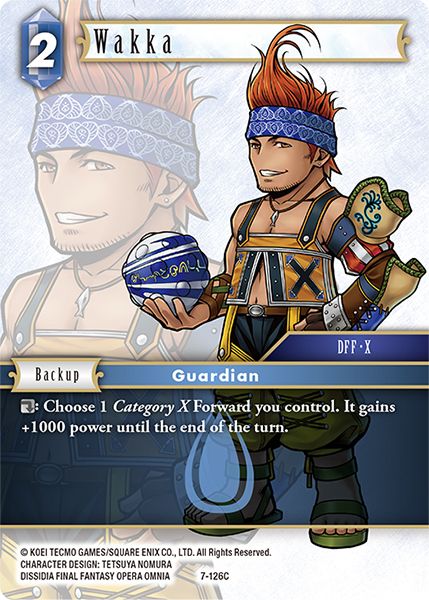 Wakka - 7-126C - Opus VII - Foil - Card Cavern