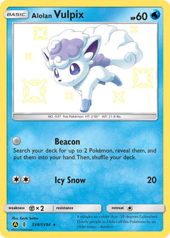 Alolan Vulpix - SV8/SV94 - Hidden Fates - Card Cavern