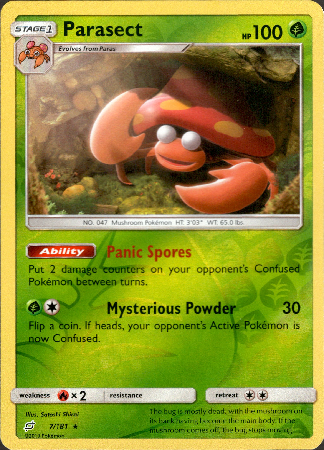 Parasect - 7/181 - Team Up - Reverse Holo - Card Cavern
