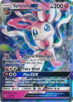 Sylveon GX - 92/145 - Guardians Rising - Holo - Card Cavern