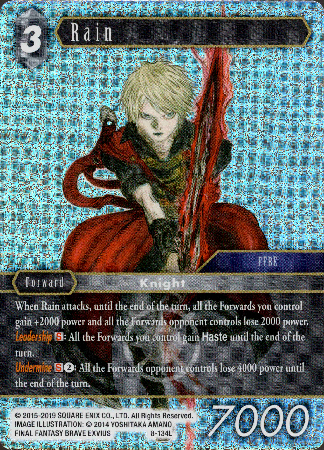 Rain - 8-134L - Opus VIII - Foil - Card Cavern