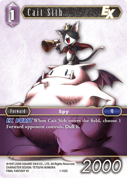 Cait Sith - 1-132C - Opus I - Card Cavern