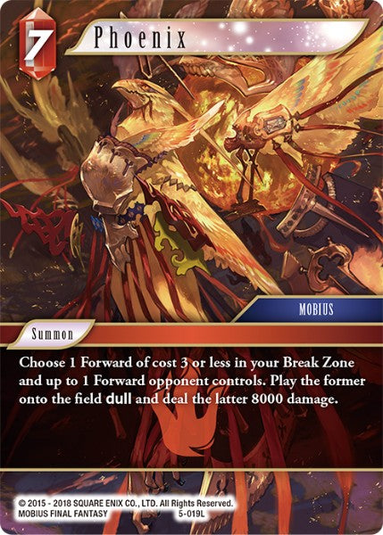 Phoenix - 5-019L - Opus V - Card Cavern