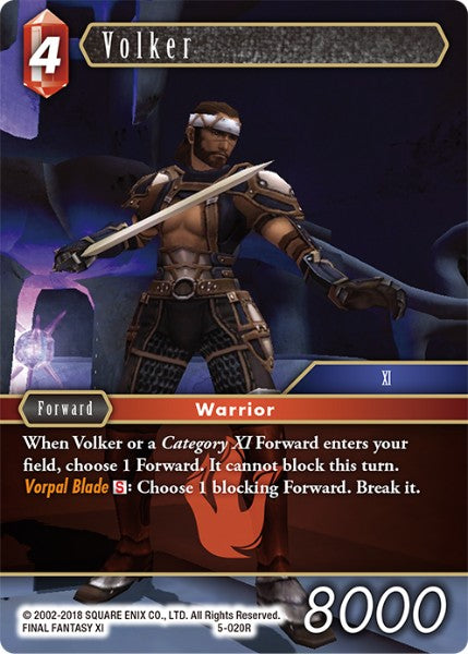 Volker - 5-020R - Opus V - Card Cavern