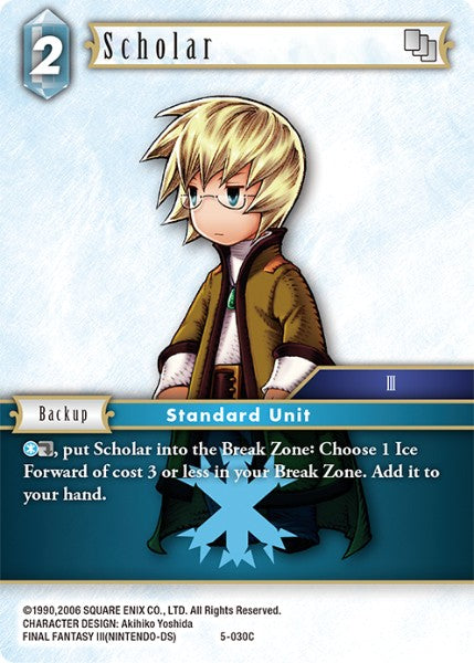 Scholar - 5-030C - Opus V - Foil - Card Cavern