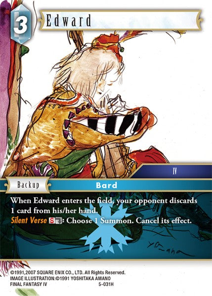 Edward - 5-031H - Opus V - Foil - Card Cavern