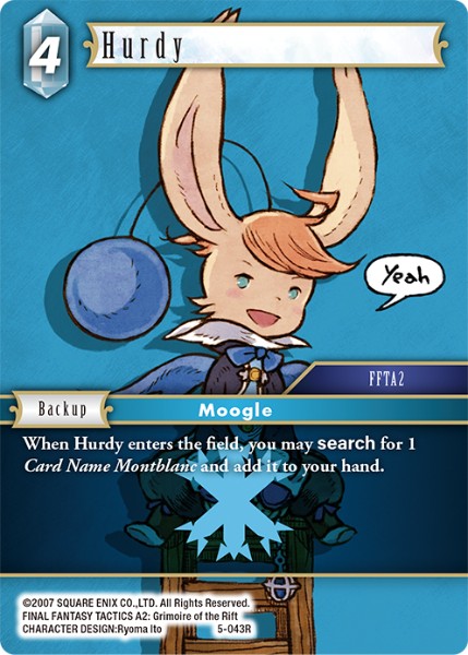 Hurdy - 5-043R - Opus V - Card Cavern