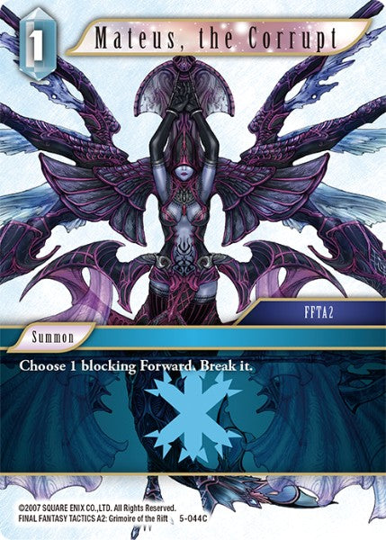Mateus, the Corrupt - 5-044C - Opus V - Card Cavern