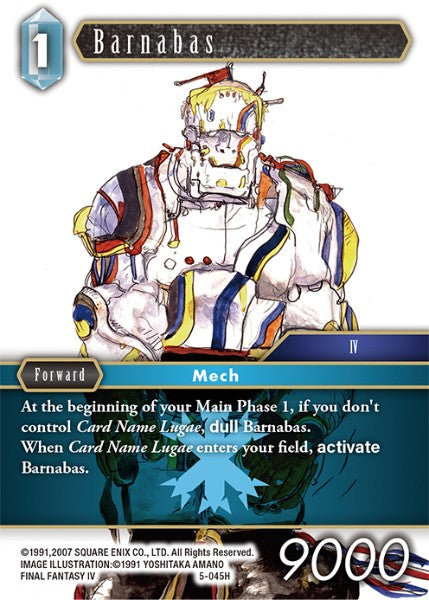Barnabas - 5-045H - Opus V - Card Cavern