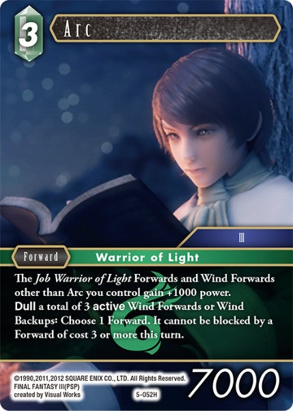 Arc - 5-052H - Opus V - Foil - Card Cavern