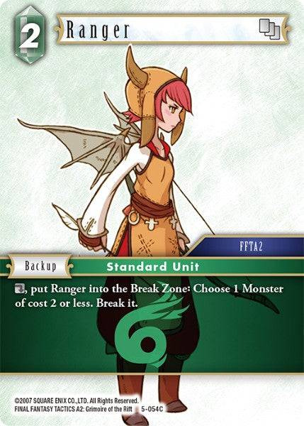 Ranger - 5-054C - Opus V - Card Cavern