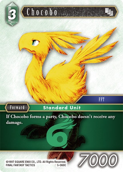 Chocobo - 5-060C - Opus V - Card Cavern