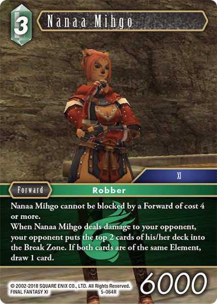 Nanaa Mihgo - 5-064R - Opus V - Foil - Card Cavern