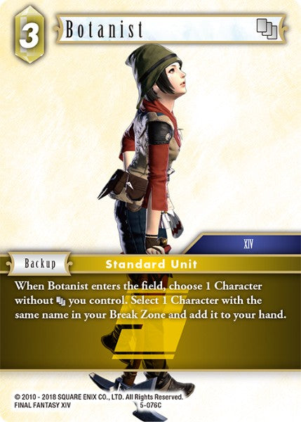 Botanist - 5-076C - Opus V - Card Cavern