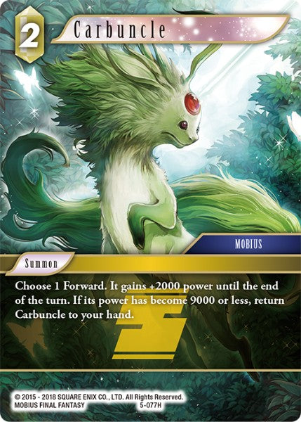 Carbuncle - 5-077H - Opus V - Foil - Card Cavern